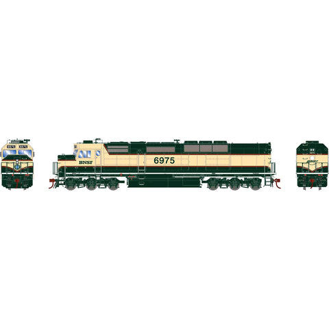 HO SDF40-2 DCC/SOUND BNSF #6975