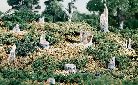 WOODLAND SCENICS Stumps: Broken