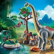 PLAYMOBIL Brachiosaurus with Hovercraft