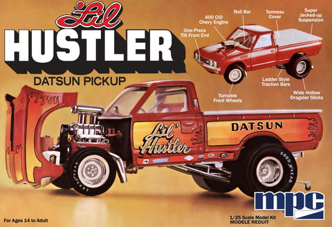 MPC 1/25 Li'l Hustler 1975 Datsun Pickup Truck