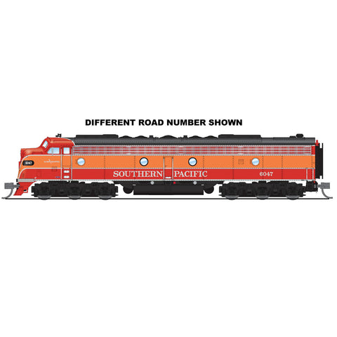 BROADWASY LIMITED N  EMD E9A - Sound and DCC - Paragon4(TM) -- Southern Pacific #6052 (Daylight, orange, red, black)