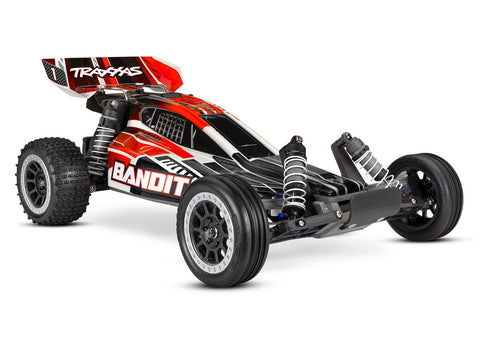 TRAXXAS Bandit 1/10 Extreme Sports Buggy w/USB-C RED