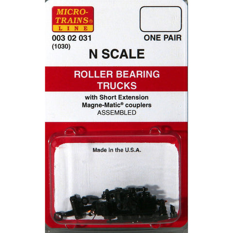 N ROLLER BEARING TRUCKS SHORT COUPLER