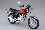 AOSHIMA 1/12 1978 Honda CB400T Hawk II Motorcycle