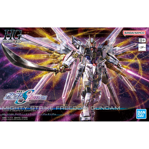 BANDAI #250  HGCE  Mighty Strike Freedom