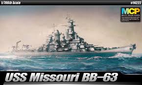 ACADEMY USS Missouri BB-63