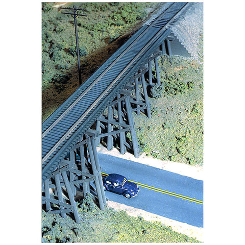 WALTHERS HO Trestle w/Deck Bridge Kit