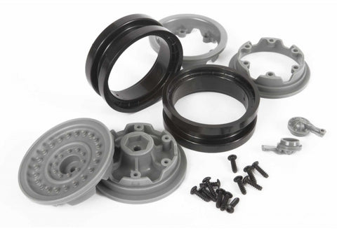 AXIAL 1.9 MW19 Beadlock Wheels - Gray (2pcs)