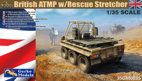 GECKO 1/35 British ATMP Vehicle w/Rescue Stretcher