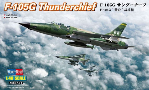 HOBBY BOSS  1/48 F105G Thunderchief Fighter