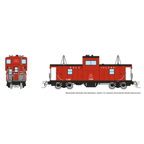 N WIDE VISION CABOOSE RI #17004