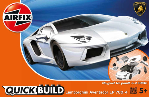 AIRFIX QUICK LAMBO AVENTADOR WHITE