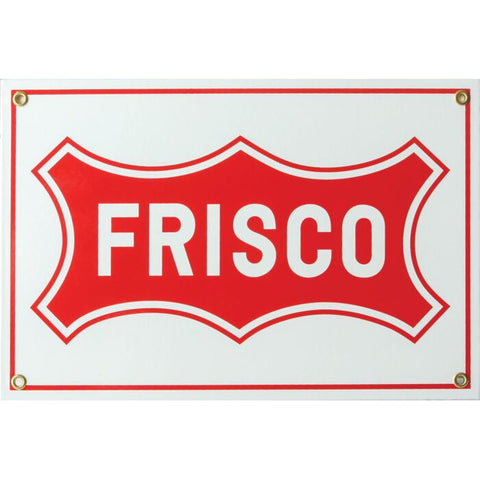 RAILROAD SIGN SLSF FRISCO