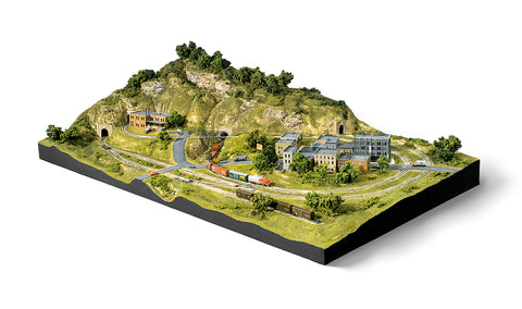 WOODLANDS SCENICS Scenic Ridge N Scale Layout Kit