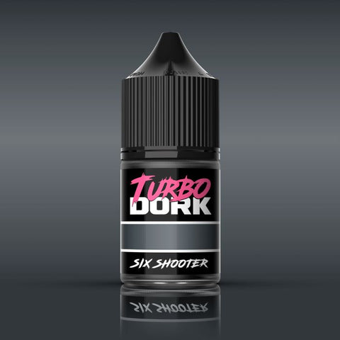 TURBO DORK Six Shooter Metallic Acrylic Paint 22ml Bottle