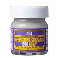 MR. HOBBY Aquious Surfacer 1500 Base Sealing lacquer Paint (Grey) (40ml)