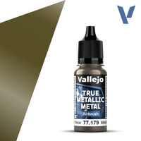 VALLEJO 18ml Bottle Aged Metal (Airbrush) True Metallic Metal