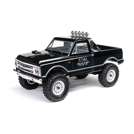 AXIAL 1/24 SCX24 1967 Chevrolet C10 4WD Brushed Truck RTR, Black