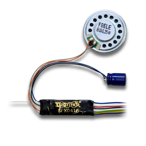 DIGITRAX SFX0416 1 Amp HO/N SoundFX & Function Decoder