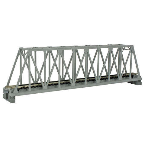 KATO N Unitrack 9-3/4" Single Truss Bridge - Gray