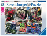 RAVENSBURGER 1000-PIECE PUZZLE NYC Flower Flash