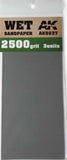 AKI Wet Sandpaper Sheets 2500 Grit (3)