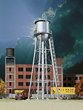 WALTHERS N Vintage Water Tower -- Assembled - Silver