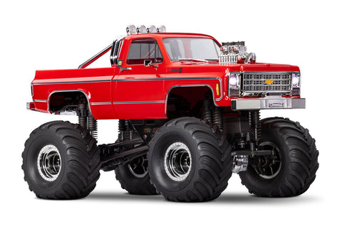 TRAXXAS TRX-4MT Chevrolet K10 Monster Truck RED