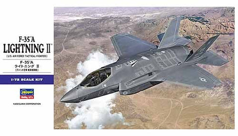 HASEGAWA 1/72 F35A Lightning II USAF Tactical Fighter