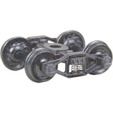 KADEE #554 HO Bettendorf T-Section Self Centering Trucks w/ 33" Ribbed Back Wheels - Metal Fully Sprung (2/pk)