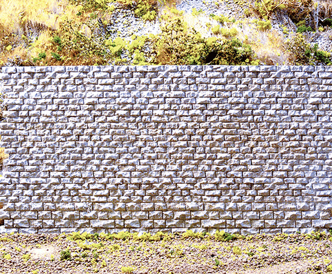 CHOOCH Cut Stone Retaining Wall -- Small - 6-3/4 x 3-13/32" 17.1 x 8.7cm