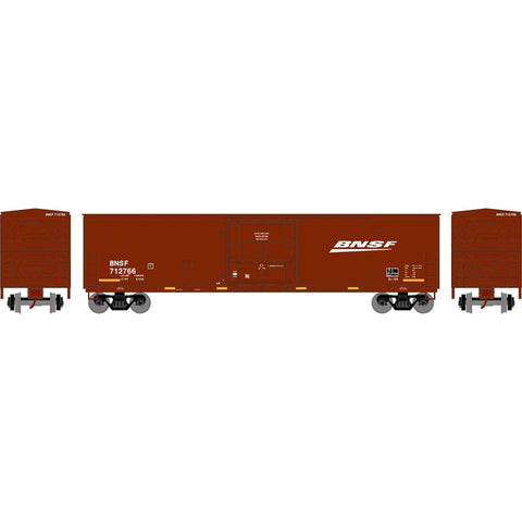 HO 50' SUPERIOR PLUG DOOR BOXCAR BNSF #712827