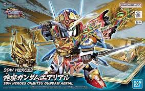 BANDAI SDW Heros Onmitsu Gundam Aerial