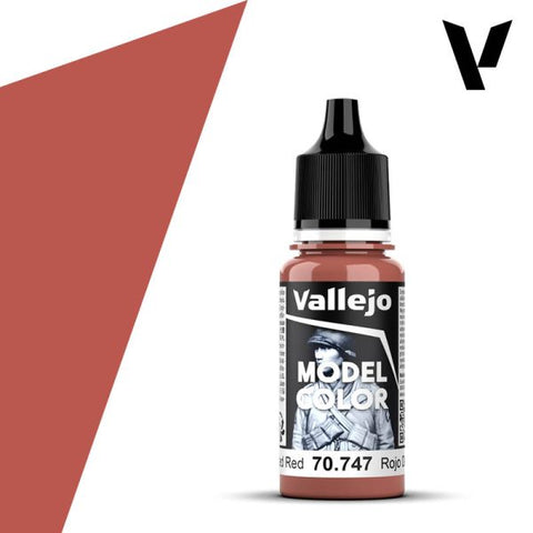 VALLEJO	18ml Bottle Faded Red Model Color