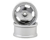HAYASHI GARAGE  Euro VIP Dish Style 1/10 Drift Wheels (Silver) (2) (8mm Offset) w/12mm Hex