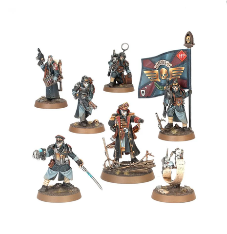 WARHAMMER  40,000 - Astra Militarum: Krieg Command Squad