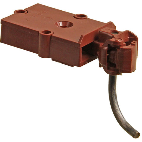KADEE #906R G Scale Type E Straight Centerset Shank Couplers with Body Mount Gearboxes - Rust (2/pk)