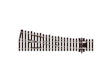 PECO HO Code 75 Turnout, Small Radius, Right - Electrofrog