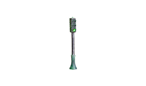 WOODLAND SCENICS Just Plug: N Traffic Light, Pedestal (4/pk)