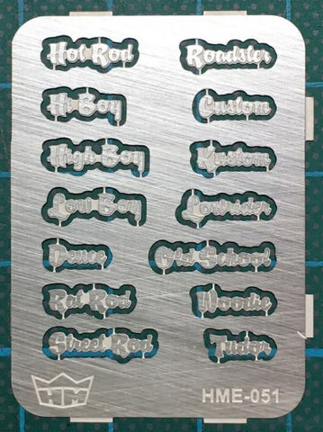 HMO 	1/24-1/25 Chrome Emblems (14)