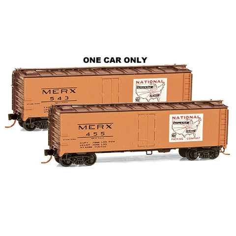 MICRO-TRAINS N Reefer, 40' Steel Ice, MERX #455