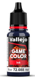VALLEJO 18ml Bottle Blue Ink Game Color