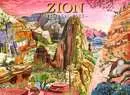 RAVENSBURGER 500- PIECE PUZZLE Zion National Park