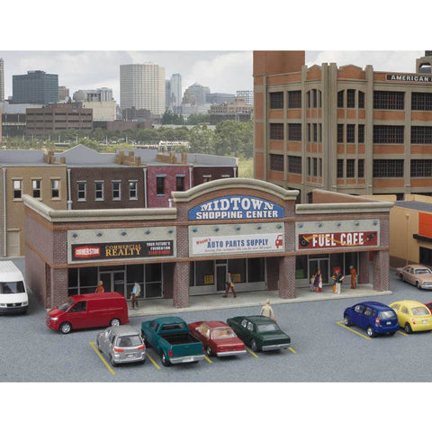 WALTHERS N Modern Shopping Center 1 Kit