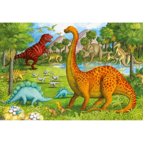 RAVENSBURGER 24-PIECE PUZZLE Dinosaur Friends