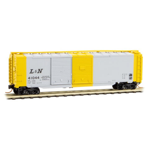 MICRO-TRAINS N Boxcar, 50' Auto Double Slide Doors & End Door, L&N #41044