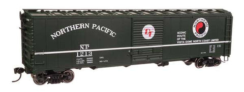 WALTHERS 50' AAR Single Door Boxcar - Ready to Run -- Northern Pacific #1213
