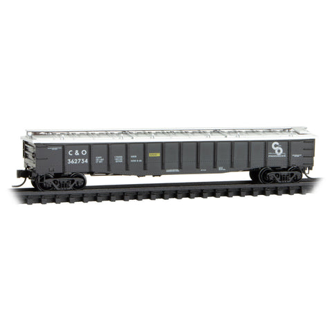MICRO TRAINS N 50' Steel Sided Covered Gondola RD# 362734