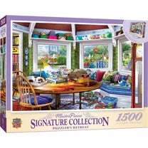 MASTER  PIECES 1500-PIECE PUZZLE Signature - Puzzler's Retreat