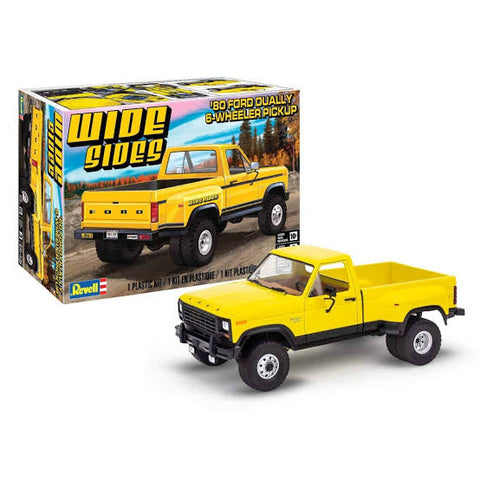 REVELL 1/25 1980 Ford Dually Wide Sides Pickup Truck
